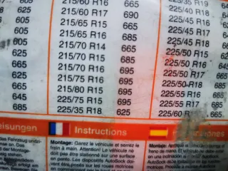 Fundas nieve autosock 625