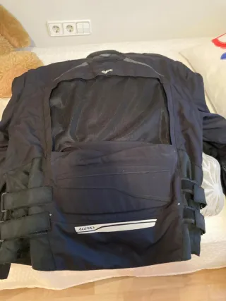 Chaqueta Moto Acerbis Negra