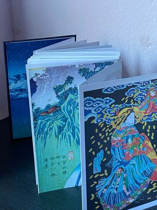 Desplegable de recopilación de Estampa Japonesa.