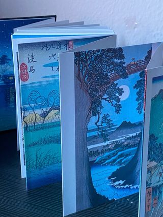 Desplegable de recopilación de Estampa Japonesa.