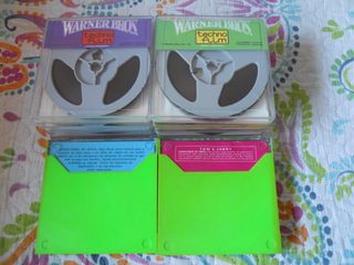 LOTE DE 21 PELICULAS SUPER 8 DIBUJOS ANIMADOS.