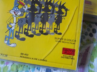 LOTE DE 21 PELICULAS SUPER 8 DIBUJOS ANIMADOS.