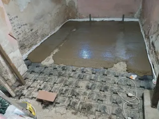 Paleta obra reparacione todo tipo agua luz reforma