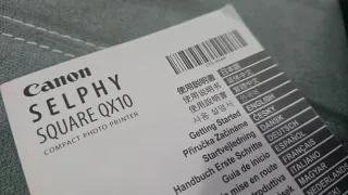 Impresora Canon Selphy Square QX10 Negra