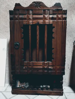 Armario pequeño decorativo madera vintage