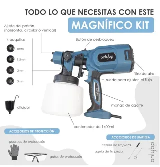 Pistola Pintura Eléctrica 700W