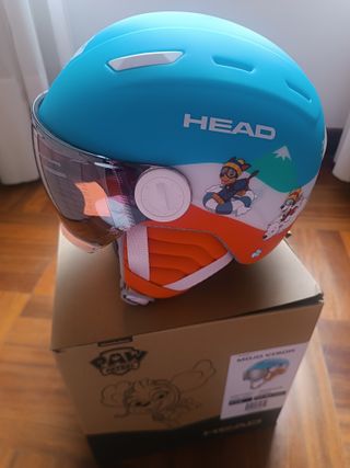 Casco esquí infantil Head con visor