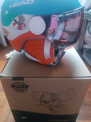 Casco esquí infantil Head con visor
