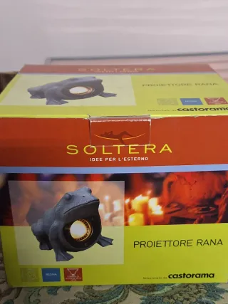 Lampada a forma di rana