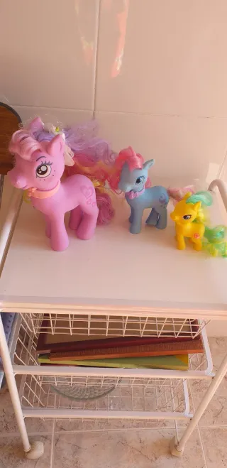 3 Caballitos de Juguete