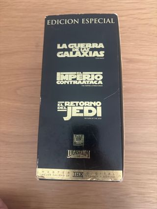 Trilogía Star Wars VHS Edición Especial