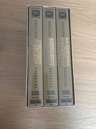 Trilogía Star Wars VHS Edición Especial