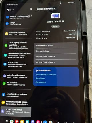 Samsung Galaxy S7 FE Tablet