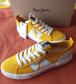 Zapatillas Pepe Jeans Amarillas Hombre