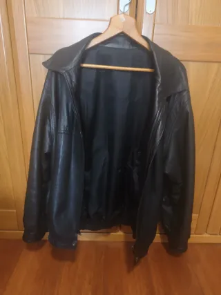 Cazadora Piel Auténtica Talla XXL
