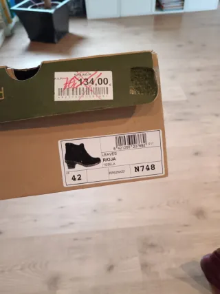 Botines El Naturalista Talla 42 Rojo