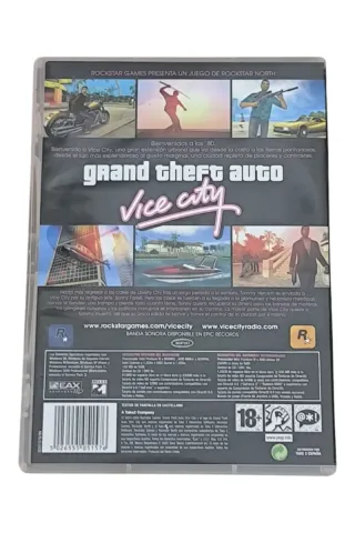 GTA Vice City PC CD-ROM Completo Español