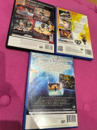 Lote 3 Juegos PS2: Gladiator, Ecco, Kay