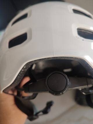 Casco Oxelo blanco patinaje