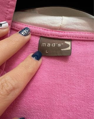 Felpa con cappuccio zip rosa