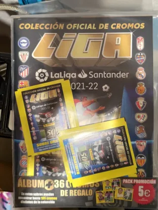 Álbum Panini LaLiga Santander 21/22 Nuevo