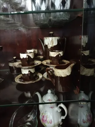 Juego de café de cerámica