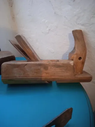 Lote cepillos carpintero antiguos