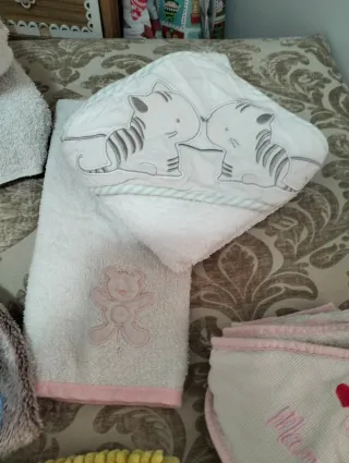 Set Asciugamani Cotone e Pile