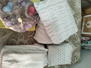 Set Asciugamani Cotone e Pile