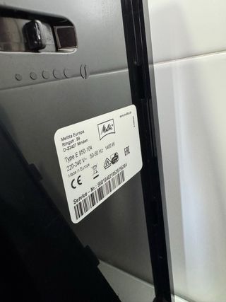 Cafetera Melitta Caffeo Solo Roja