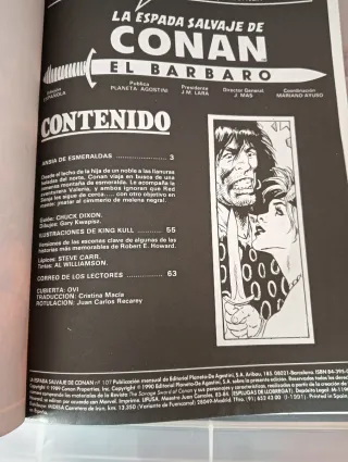 Conan rey y espada salvaje