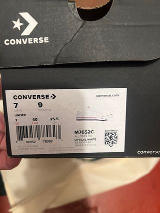 Converse playeros blancos