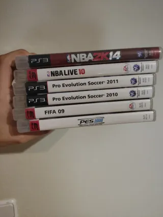 Lote Juegos Deportivos PS3