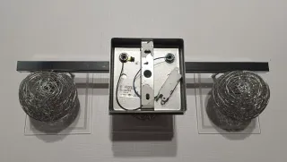 Lámpara de pared moderna esférica