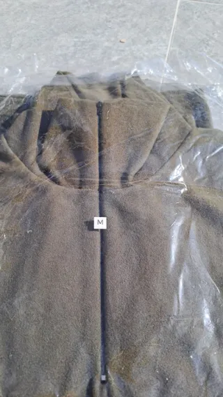 Pile verde militare taglia M