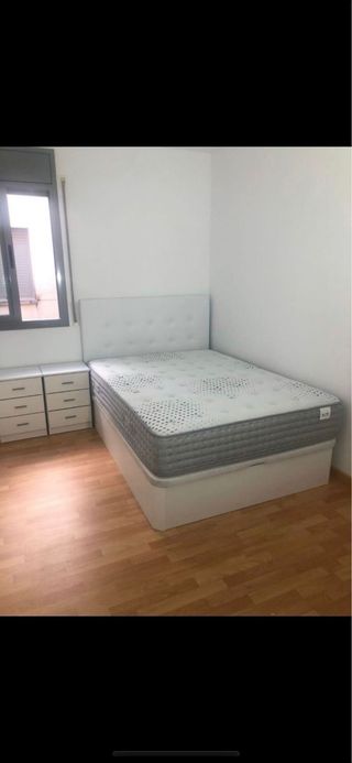 Cama canapé con colchón