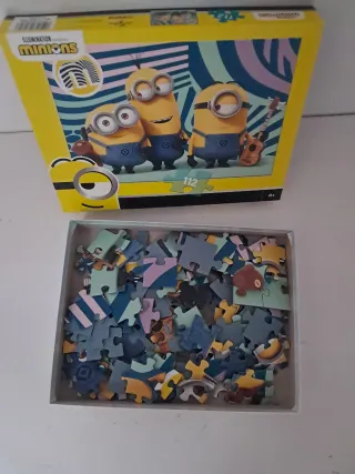 Puzzle Minions 112 piezas