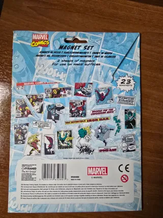 Set Imanes Marvel Comics Nevera