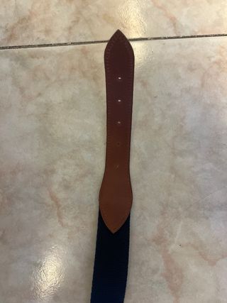 Cinturón El Ganso Talla 100 Rayas Azul/Verde