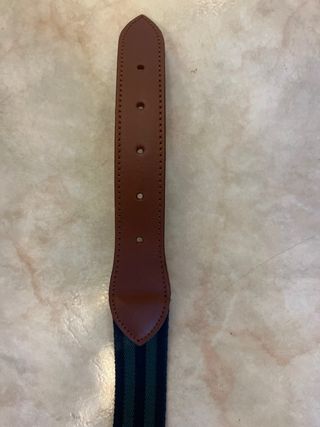 Cinturón El Ganso Talla 100 Rayas Azul/Verde