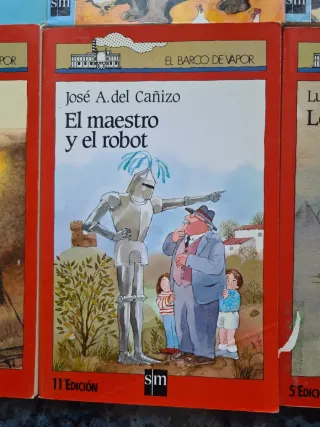 Libros colección El barco de vapor