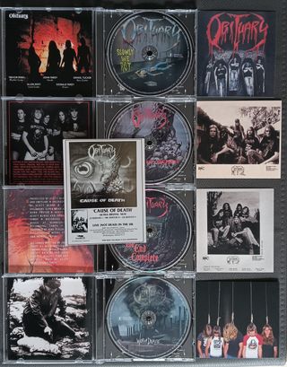 Obituary – Godly Beings 4 CD Box + 5 Postcards
