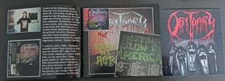 Obituary – Godly Beings 4 CD Box + 5 Postcards