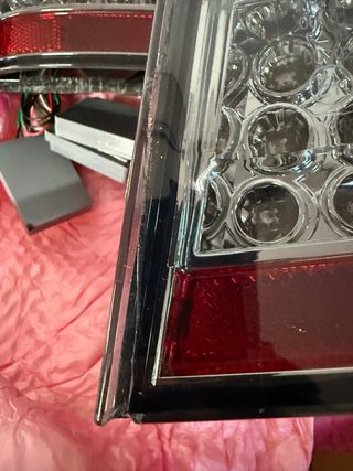 Pilotos LED Mercedes ML W164 05-08 Cromados (LEER*