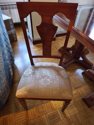 Mesa de salón con 6 sillas