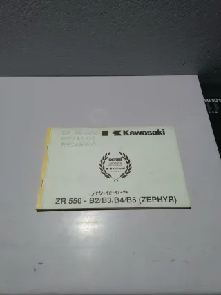 Catálogo Kawasaki ZR 550 Zephyr Recambio