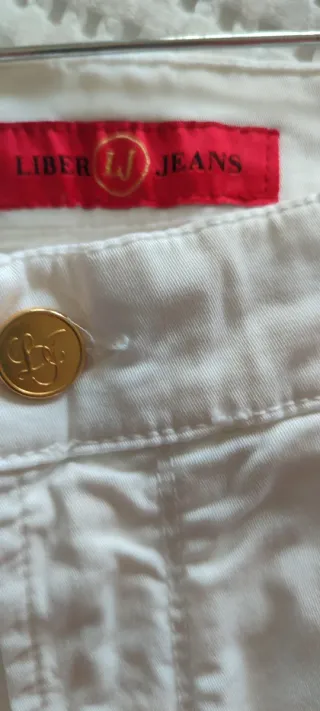 Calças de ganga Liber Jeans NR 40 Brancas