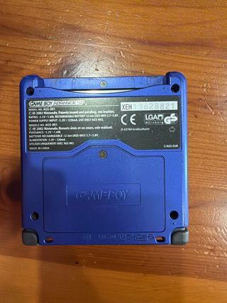 Nintendo Game Boy Advance SP Azul