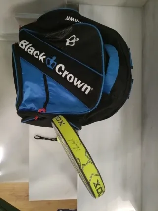 Lote pala Nox ML10 y mochila Black Crown