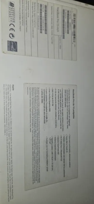 MacBook Pro 13 2018 Touch Bar